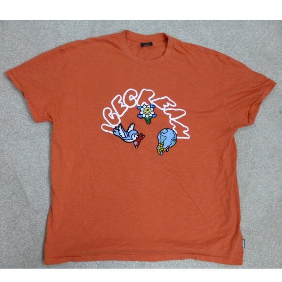 Ice Cream Embroidered Red T-Shirt - Picture 2 of 9